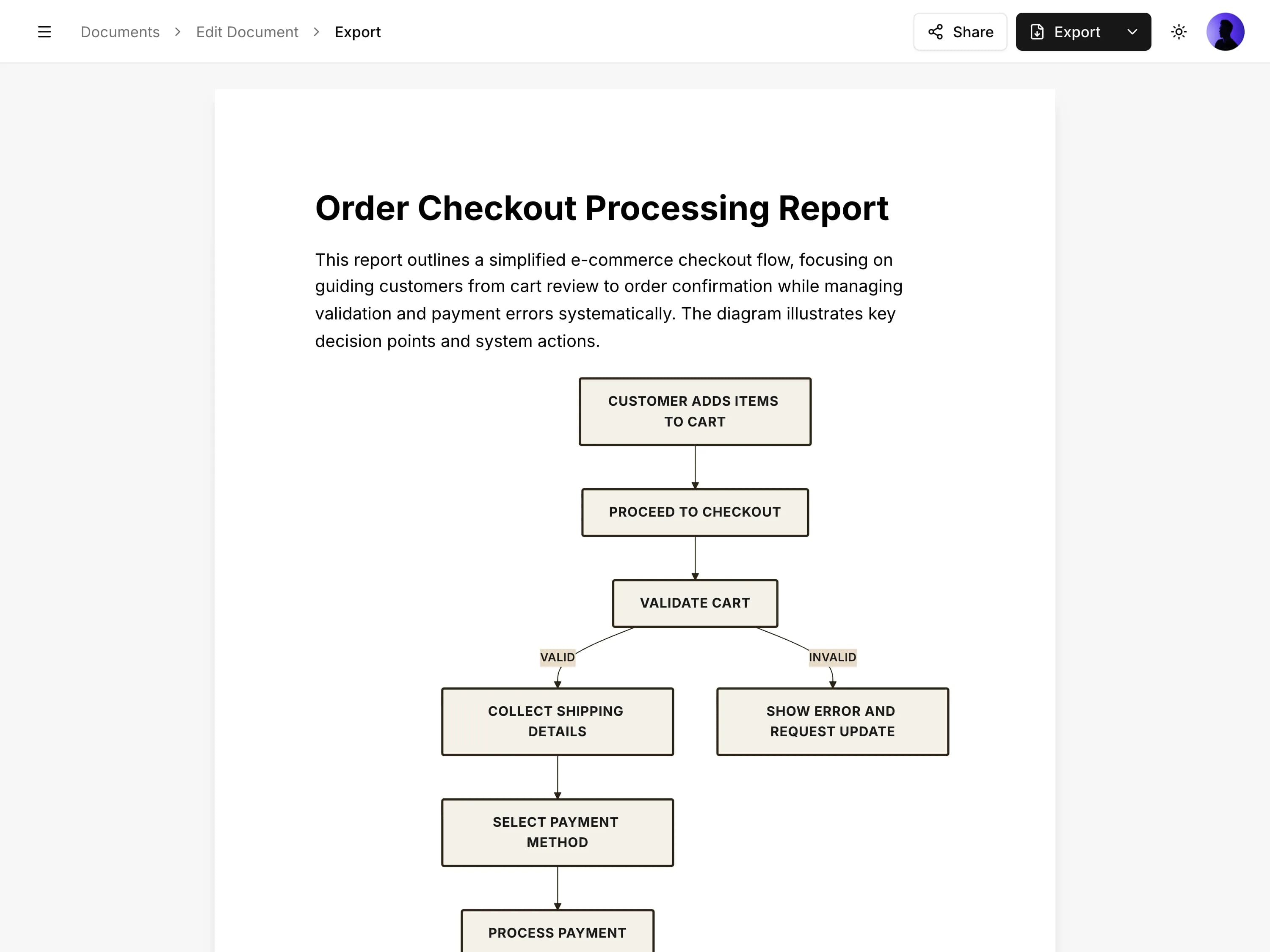 Mermaid diagram styling interface